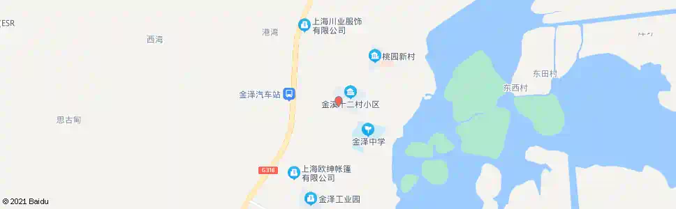 上海金泽镇镇政府_公交站地图_上海公交_妙搜公交查询2025