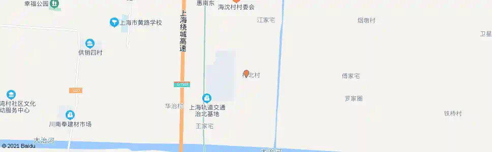 上海桥北村_公交站地图_上海公交_妙搜公交查询2025
