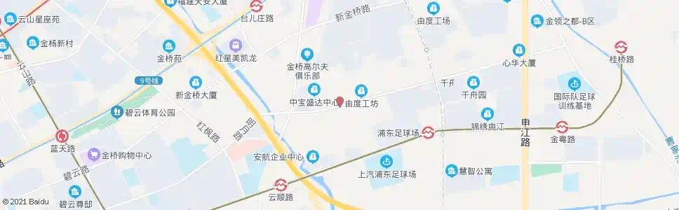 上海川桥路金滇路_公交站地图_上海公交_妙搜公交查询2025