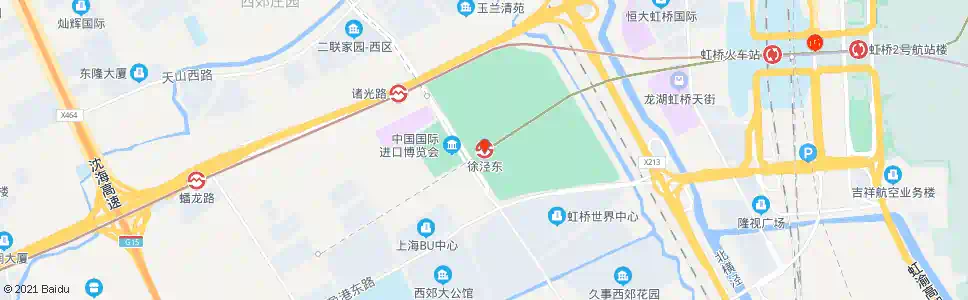 上海徐泾东站_公交站地图_上海公交_妙搜公交查询2025