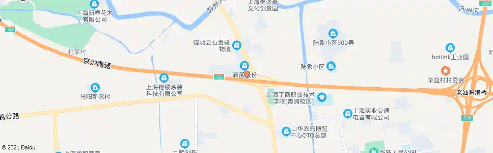 上海其昌路嘉松公路_公交站地图_上海公交_妙搜公交查询2025