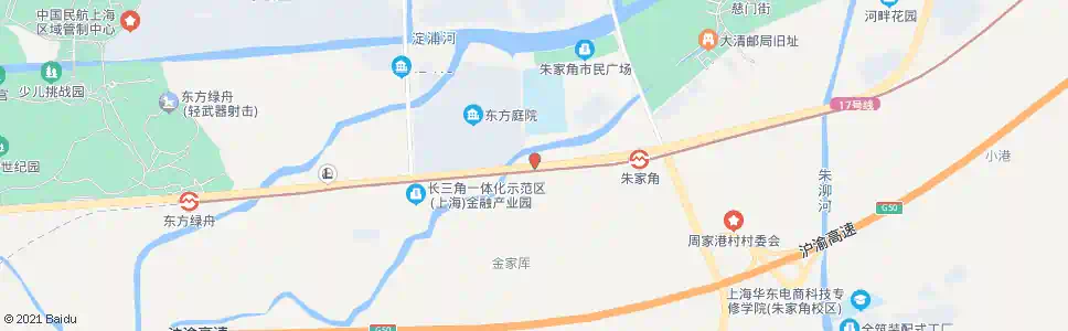 上海沪青平公路金家桥_公交站地图_上海公交_妙搜公交查询2025
