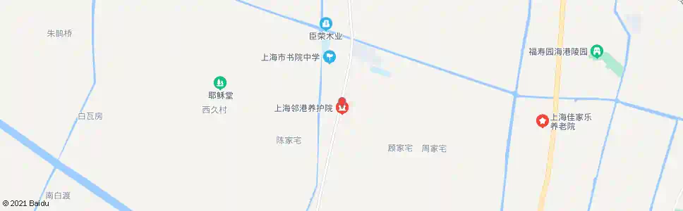 上海临港护理院_公交站地图_上海公交_妙搜公交查询2025