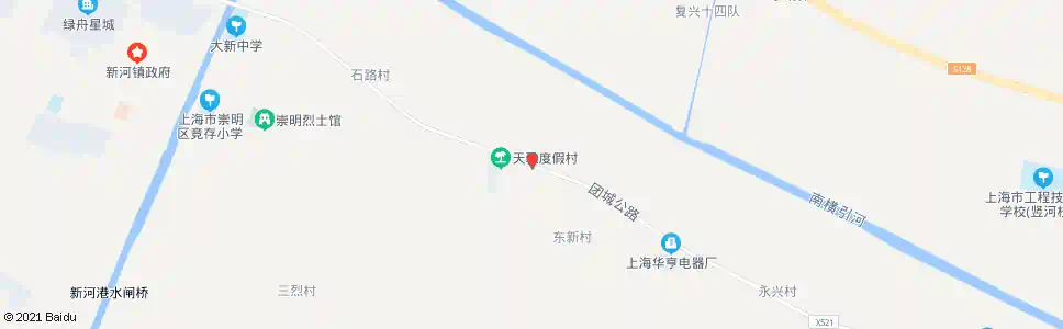 上海东新镇_公交站地图_上海公交_妙搜公交查询2025
