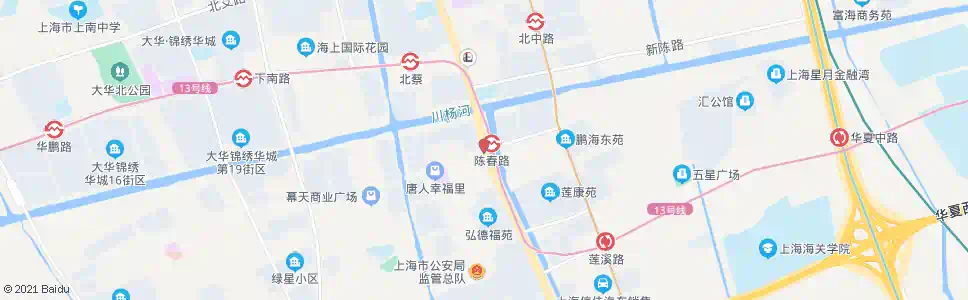 上海陈春路沪南路_公交站地图_上海公交_妙搜公交查询2025