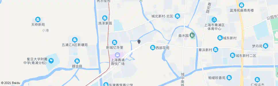 上海港俞路青赵公路_公交站地图_上海公交_妙搜公交查询2025