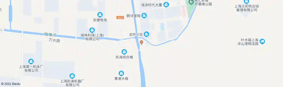 上海渔港路大芦东路_公交站地图_上海公交_妙搜公交查询2025