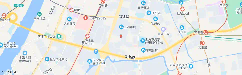 上海东绣路东建路_公交站地图_上海公交_妙搜公交查询2025