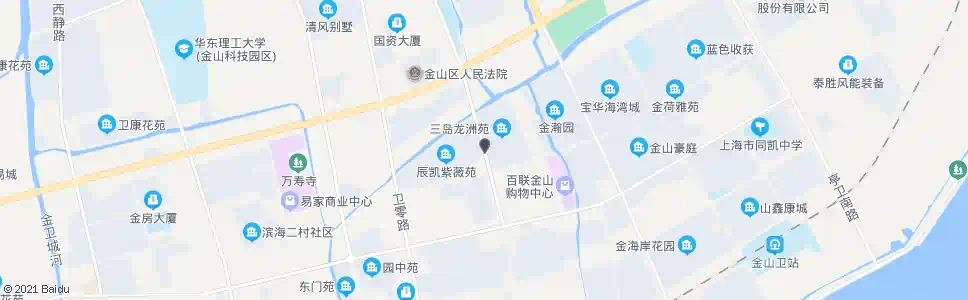上海金山区医保中心_公交站地图_上海公交_妙搜公交查询2025