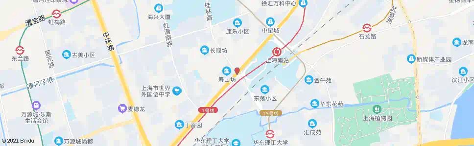 上海沪闵路桂林路_公交站地图_上海公交_妙搜公交查询2025