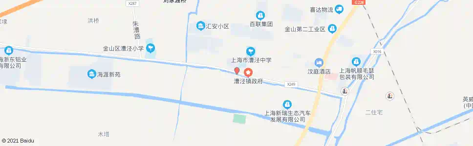 上海漕廊公路漕泾车站_公交站地图_上海公交_妙搜公交查询2025