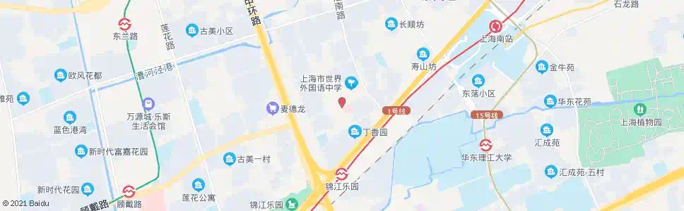 上海江安路桂平路_公交站地图_上海公交_妙搜公交查询2025