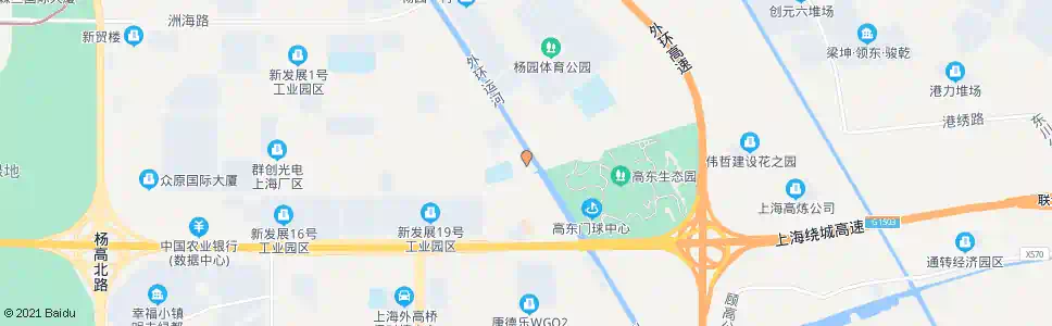 上海赵高公路上钦路(招呼站)_公交站地图_上海公交_妙搜公交查询2025