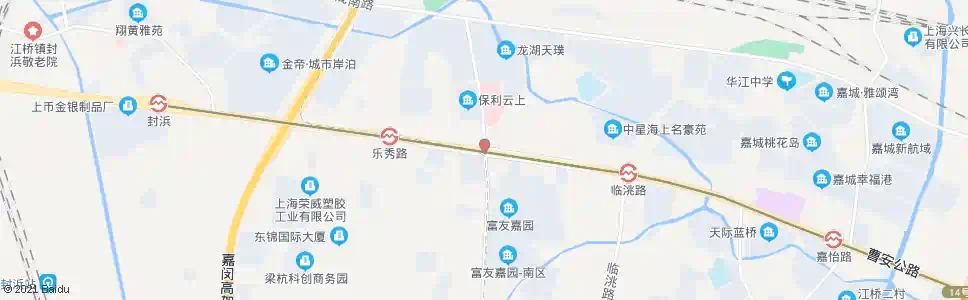 上海曹安公路黄家花园路_公交站地图_上海公交_妙搜公交查询2025
