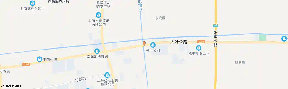 上海航塘港桥_公交站地图_上海公交_妙搜公交查询2025