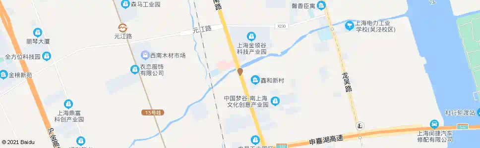 上海虹梅南路北吴路(塘湾)_公交站地图_上海公交_妙搜公交查询2025