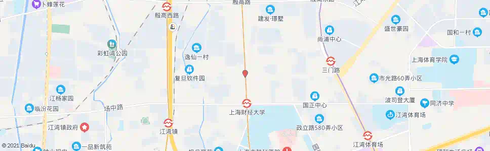上海国权北路三门路_公交站地图_上海公交_妙搜公交查询2025