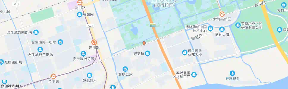 上海永平路东川路_公交站地图_上海公交_妙搜公交查询2025