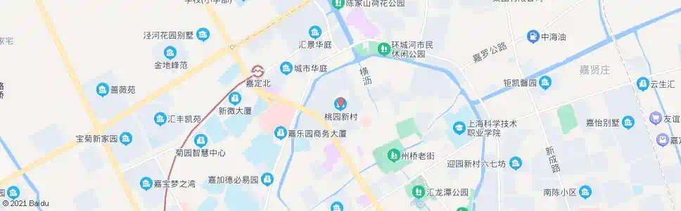 上海桃园新村_公交站地图_上海公交_妙搜公交查询2025