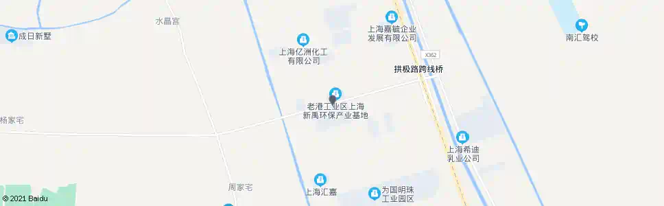 上海拱极东路同发路_公交站地图_上海公交_妙搜公交查询2025