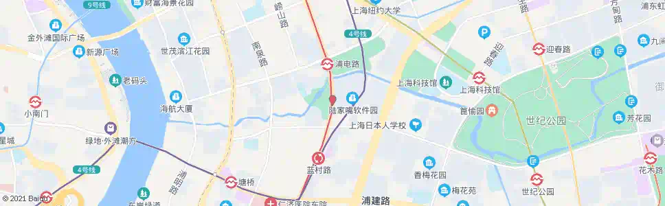 上海峨山路东方路_公交站地图_上海公交_妙搜公交查询2025