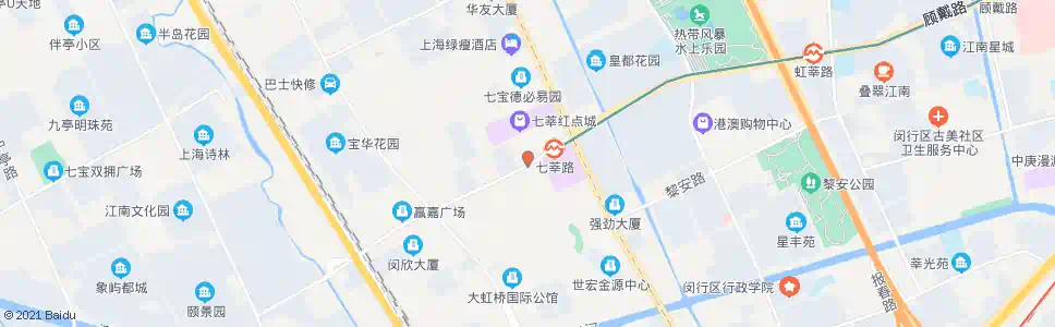 上海顾戴路秀波路_公交站地图_上海公交_妙搜公交查询2025