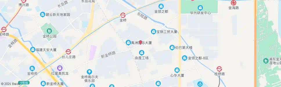 上海新金桥路金豫路_公交站地图_上海公交_妙搜公交查询2025