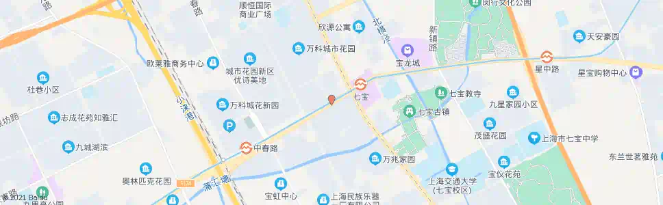 上海沪松公路佳宝路_公交站地图_上海公交_妙搜公交查询2025
