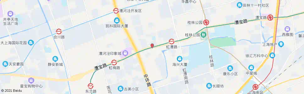 上海漕宝路桂平路_公交站地图_上海公交_妙搜公交查询2025