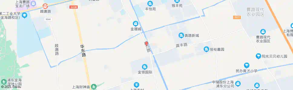 上海川沙路龚路_公交站地图_上海公交_妙搜公交查询2025