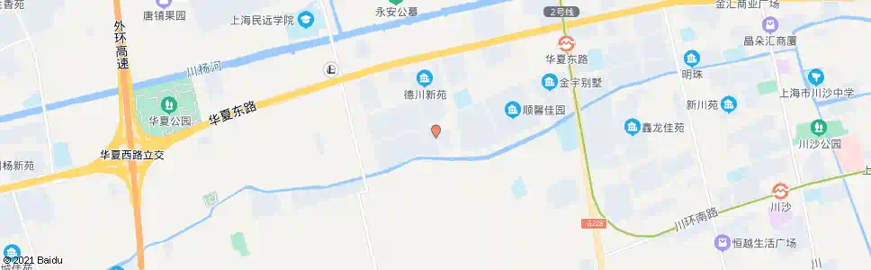 上海德川路新德西路_公交站地图_上海公交_妙搜公交查询2025
