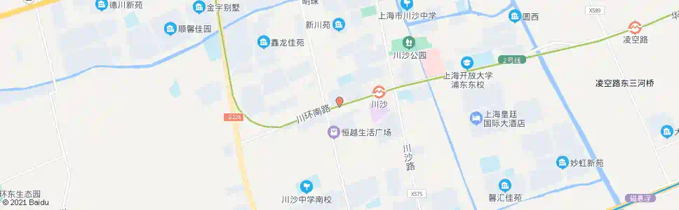 上海川环南路妙境路_公交站地图_上海公交_妙搜公交查询2025