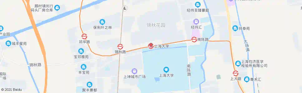 上海大场_公交站地图_上海公交_妙搜公交查询2025