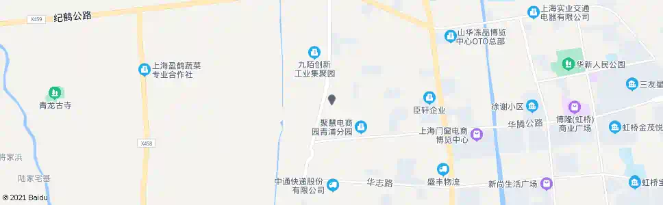 上海华丹路芦蔡北路_公交站地图_上海公交_妙搜公交查询2025