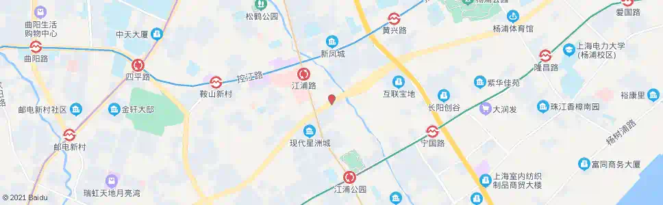 上海周家嘴路江浦路_公交站地图_上海公交_妙搜公交查询2025