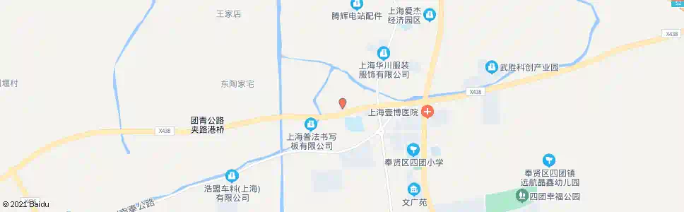 上海四团卫生院_公交站地图_上海公交_妙搜公交查询2025