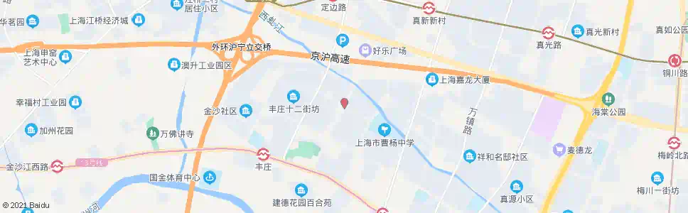上海新侯路丰庄路_公交站地图_上海公交_妙搜公交查询2025