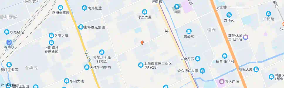 上海金都路春光路_公交站地图_上海公交_妙搜公交查询2025