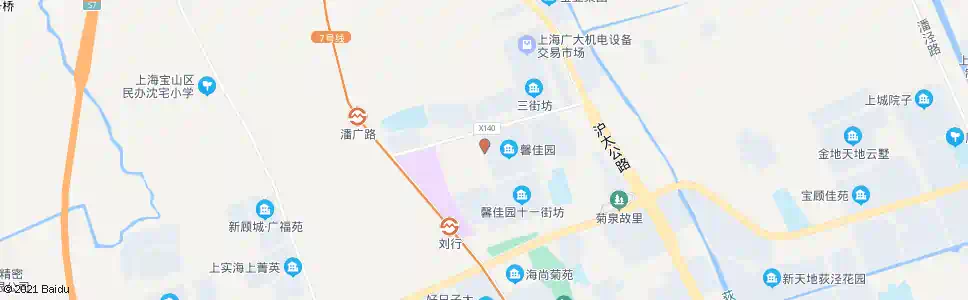 上海韶山路潘广路_公交站地图_上海公交_妙搜公交查询2025