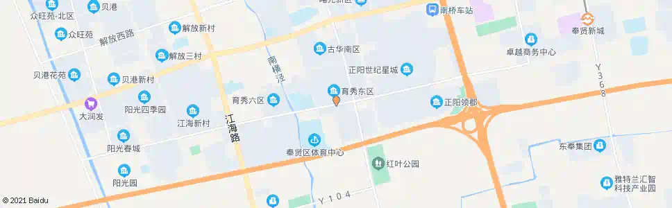 上海环城南路南桥路_公交站地图_上海公交_妙搜公交查询2025