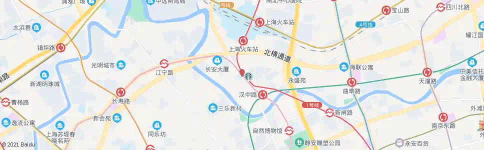 上海恒丰路汉中路_公交站地图_上海公交_妙搜公交查询2025