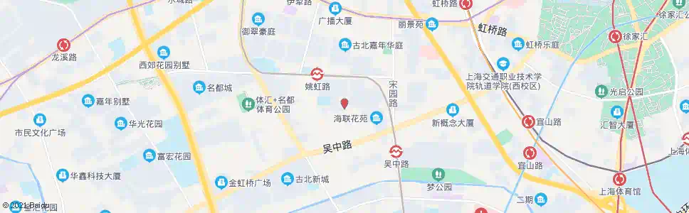 上海红松东路姚虹路_公交站地图_上海公交_妙搜公交查询2025