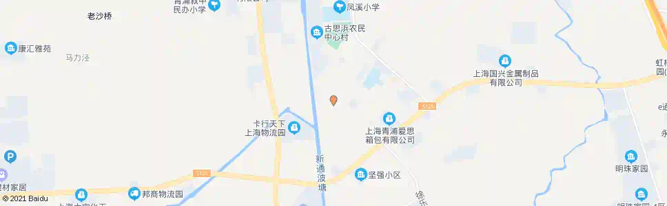 上海凤星路凤中路_公交站地图_上海公交_妙搜公交查询2025