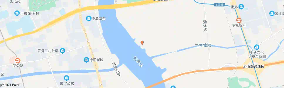 上海三林渡口_公交站地图_上海公交_妙搜公交查询2025