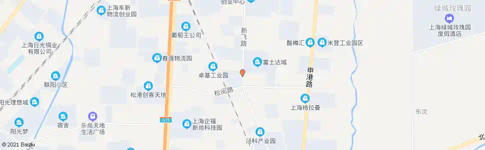 上海新飞路松闵路_公交站地图_上海公交_妙搜公交查询2025
