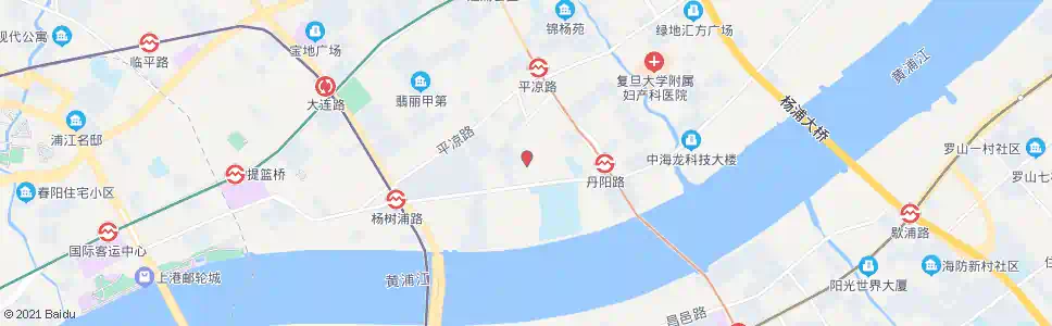上海龙江路口_公交站地图_上海公交_妙搜公交查询2025