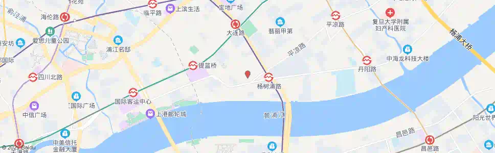 上海临潼路杨树浦路_公交站地图_上海公交_妙搜公交查询2025
