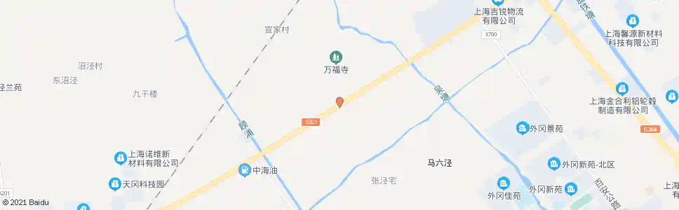 上海张泾桥_公交站地图_上海公交_妙搜公交查询2025