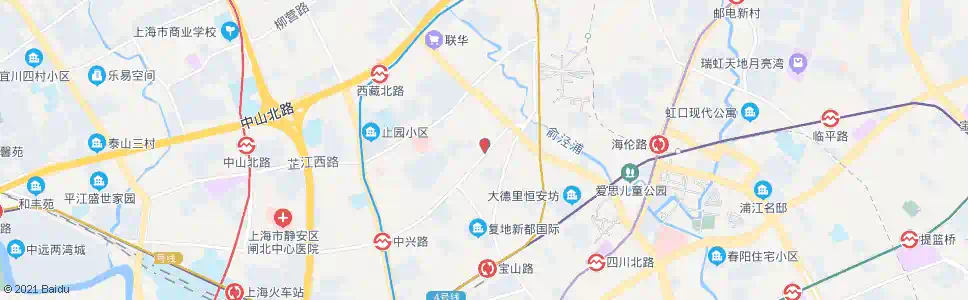 上海中兴路宝通路_公交站地图_上海公交_妙搜公交查询2025