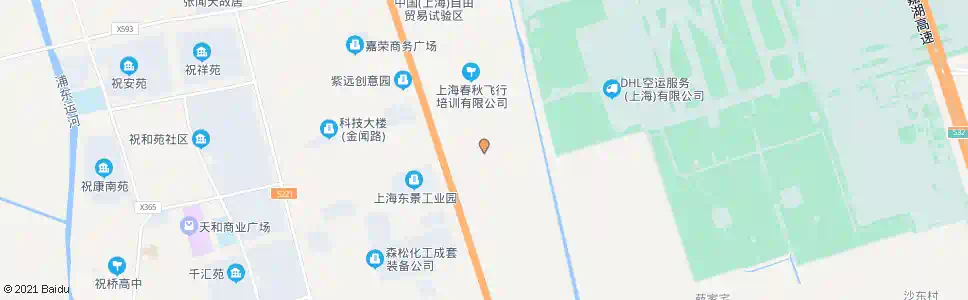 上海荡东_公交站地图_上海公交_妙搜公交查询2025